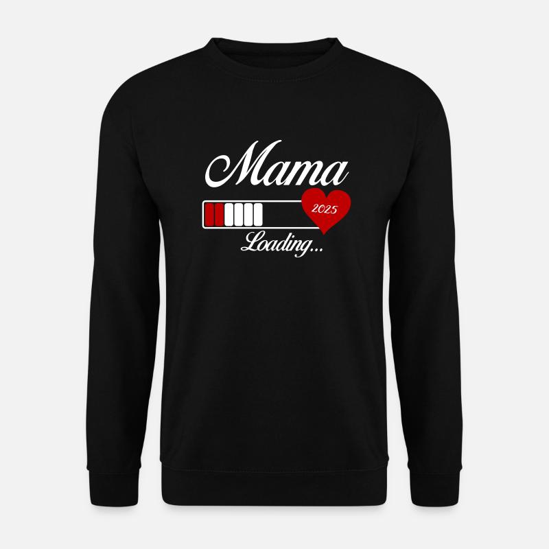 Mama Loading 2025 - Unisex Sweatshirt - black