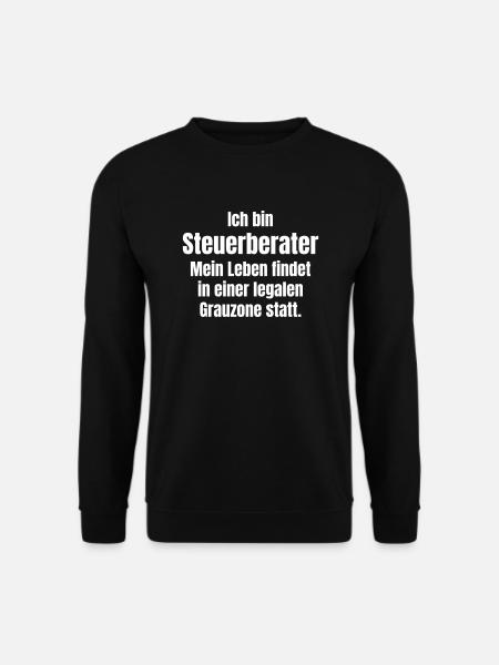 Steuerberater in der Grauzone - Unisex Pullover - Schwarz