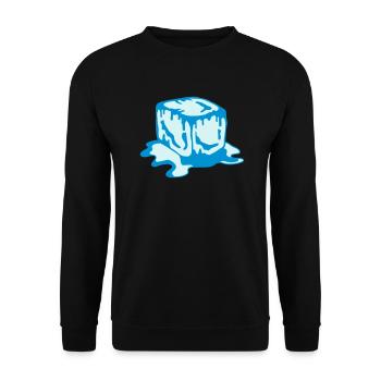 ice cube 2c - Unisex Pullover - Schwarz - Vorne - Alina (178cm) & Michal (187cm)