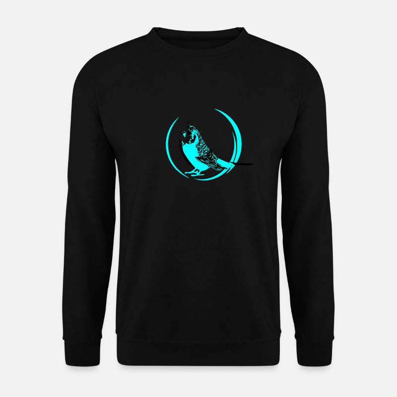wellensittich - Unisex Pullover - Schwarz