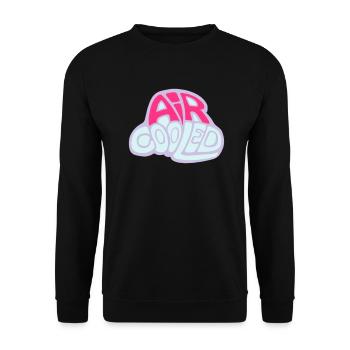 aircooled - Unisex Pullover - Schwarz - Vorne - Alina (178cm) & Michal (187cm)