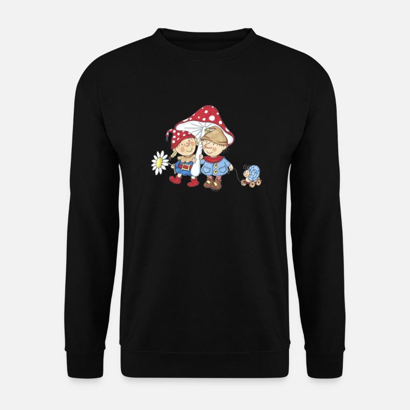 Wichtel_05 - Unisex Pullover - Schwarz