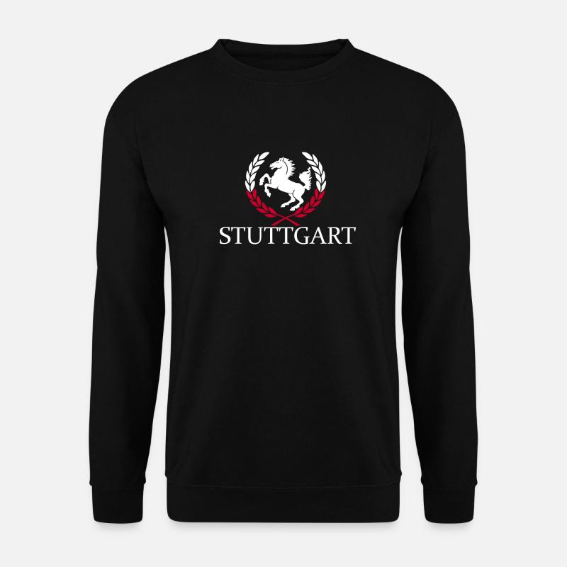 Stuttgart Lorbeer - Unisex Pullover - Schwarz