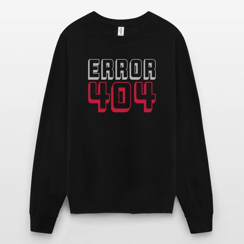 Error 404 Computer Connection Unisex Sweatshirt