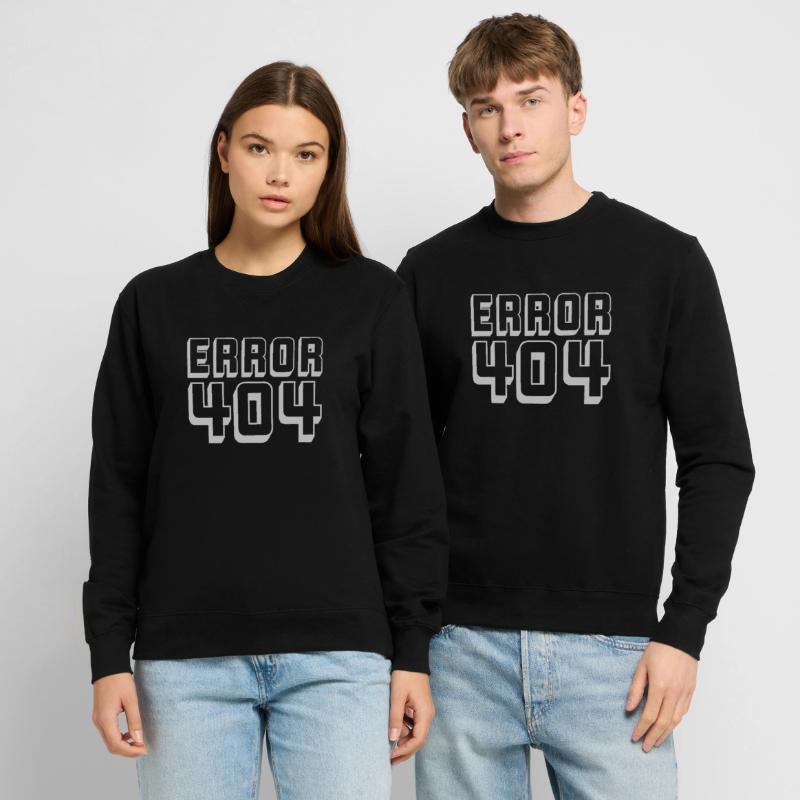 Computer Connection Error 404 Unisex Sweatshirt