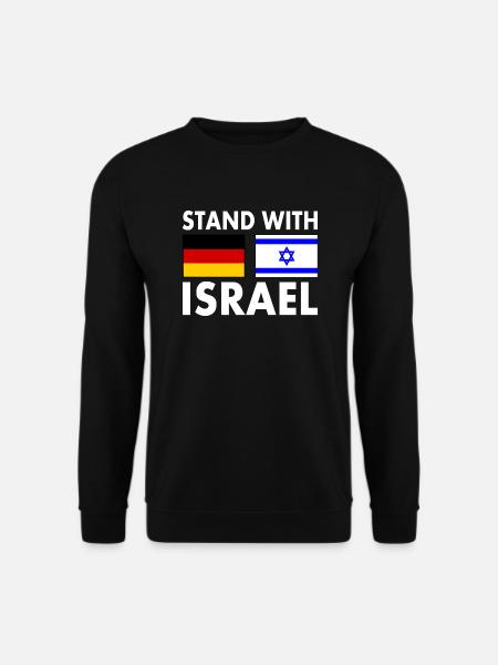 Israel - Unisex Pullover - Schwarz