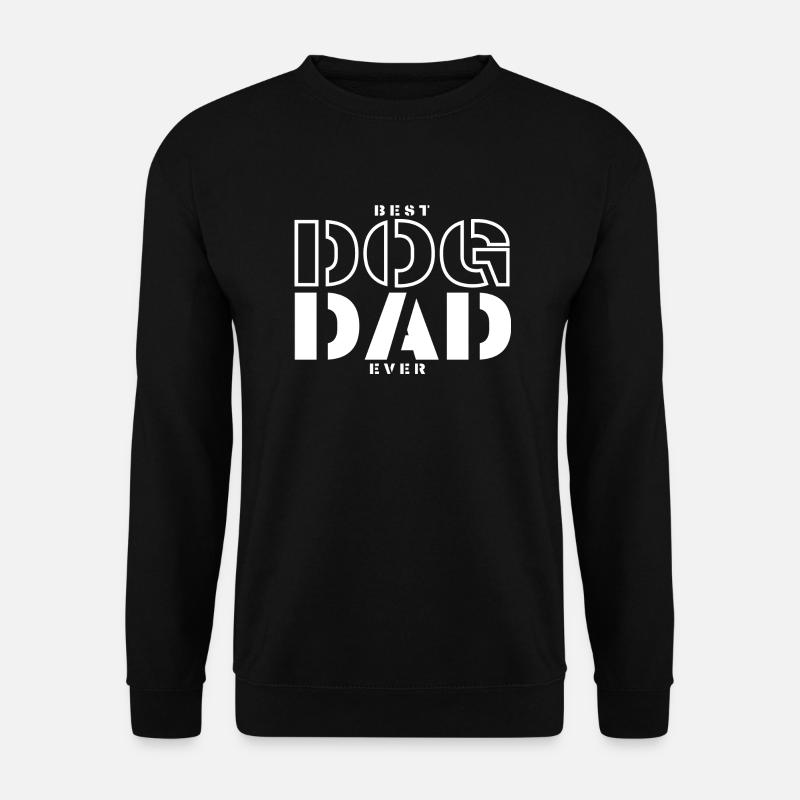 Papa Hund - Unisex Pullover - Schwarz