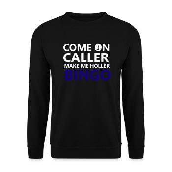 boardgame chess backgammon game night - Unisex Pullover - Schwarz - Vorne - Alina (178cm) & Michal (187cm)