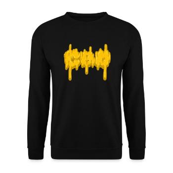 CBD - Unisex Sweatshirt - black - Front - Alina (178cm) & Michal (187cm)
