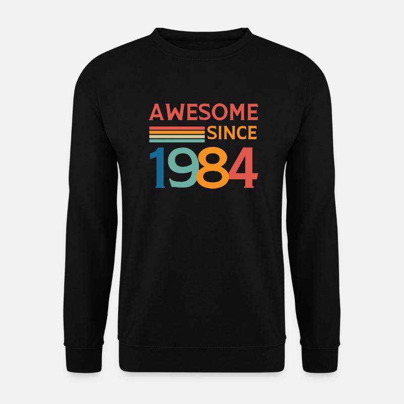 Großartig seit 1984 - Unisex Pullover - Schwarz