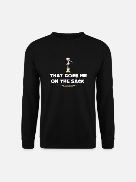 Sprichwort - Englisch Küsten Einhorn Redewendungen - Unisex Pullover - Schwarz
