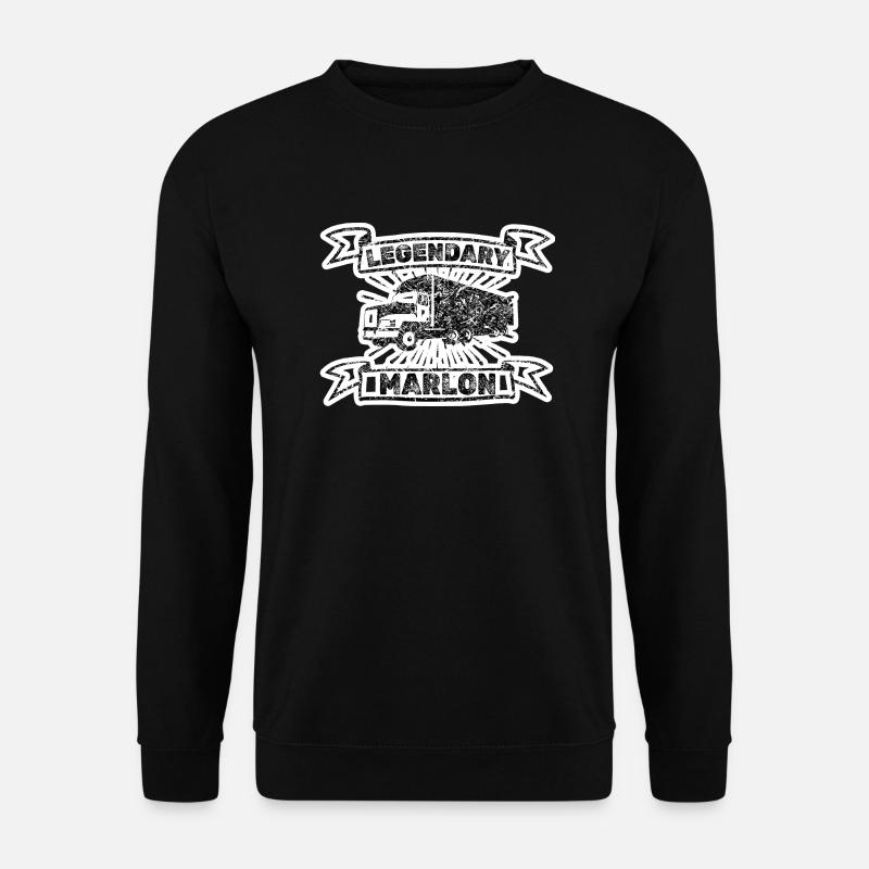 Geschenk für Marlon - Unisex Pullover - Schwarz