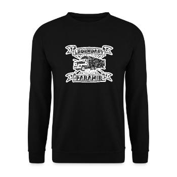 Gift for Faramir - Unisex Sweatshirt - black - Front - Alina (178cm) & Michal (187cm)