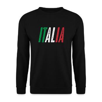 Italia, Italien, Rom, Neapel, Mailand - Unisex Pullover - Schwarz - Vorne - Alina (178cm) & Michal (187cm)