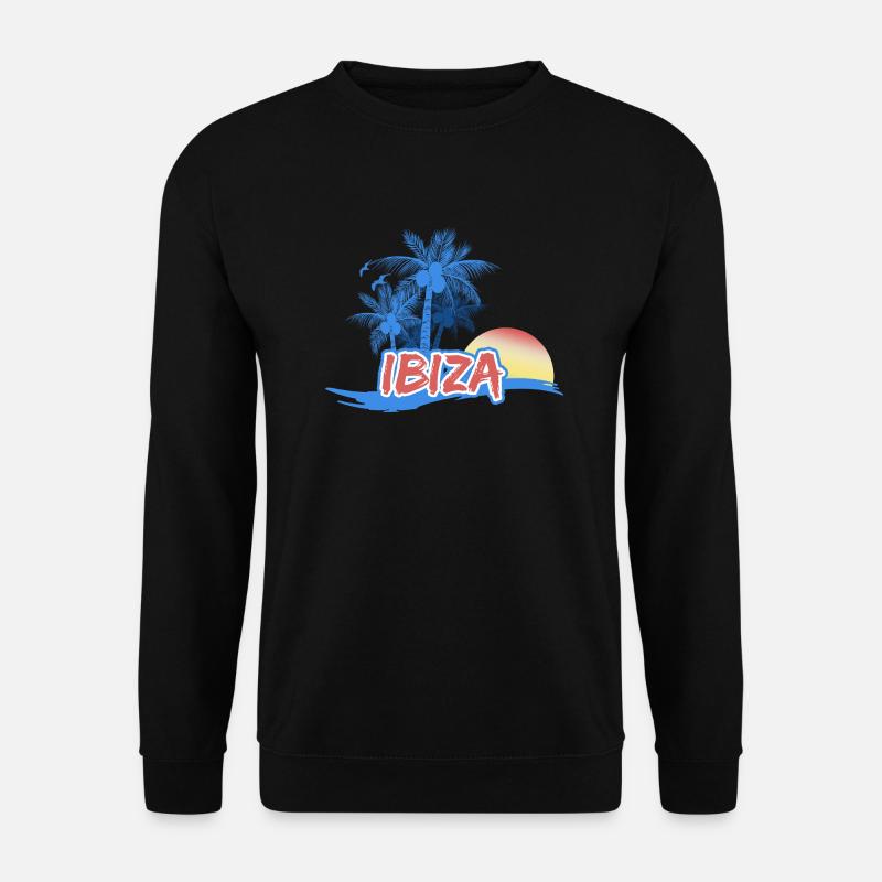 Ibiza Beach - Unisex Sweatshirt - black