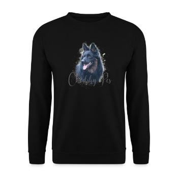 ChodskyPes - Unisex Pullover - Schwarz - Vorne - Alina (178cm) & Michal (187cm)