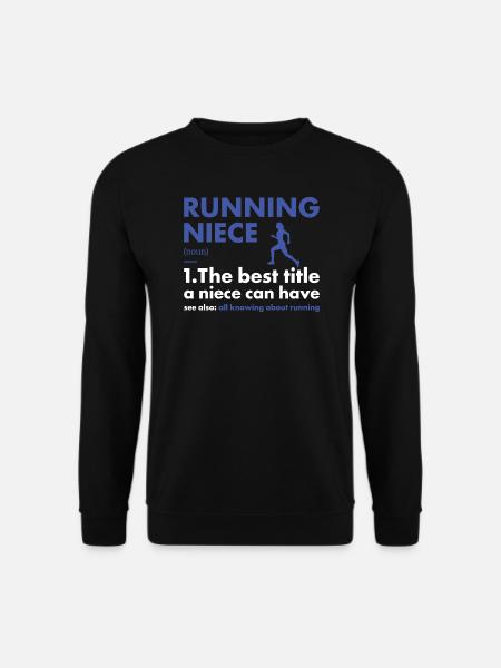 Sport Niece Running - Unisex Sweatshirt - black