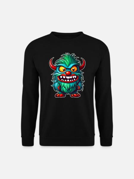 Monstre laid - Sweat-shirt Unisexe - noir