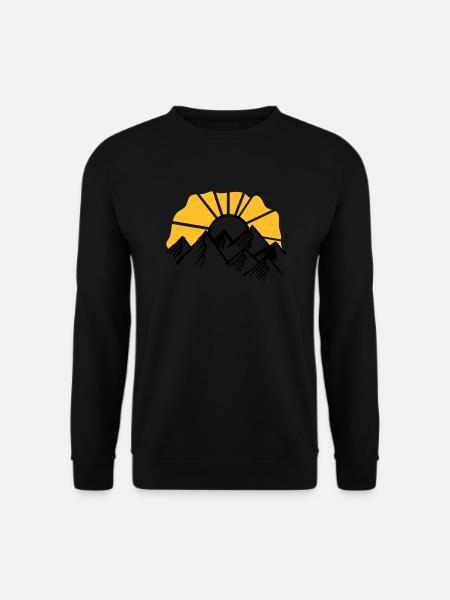 soleil - Sweat-shirt Unisexe - noir