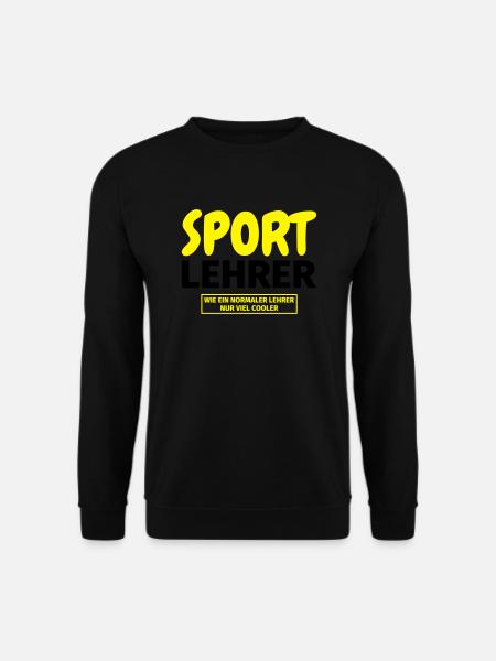 Sportlehrer Geschenk - Unisex Pullover - Schwarz