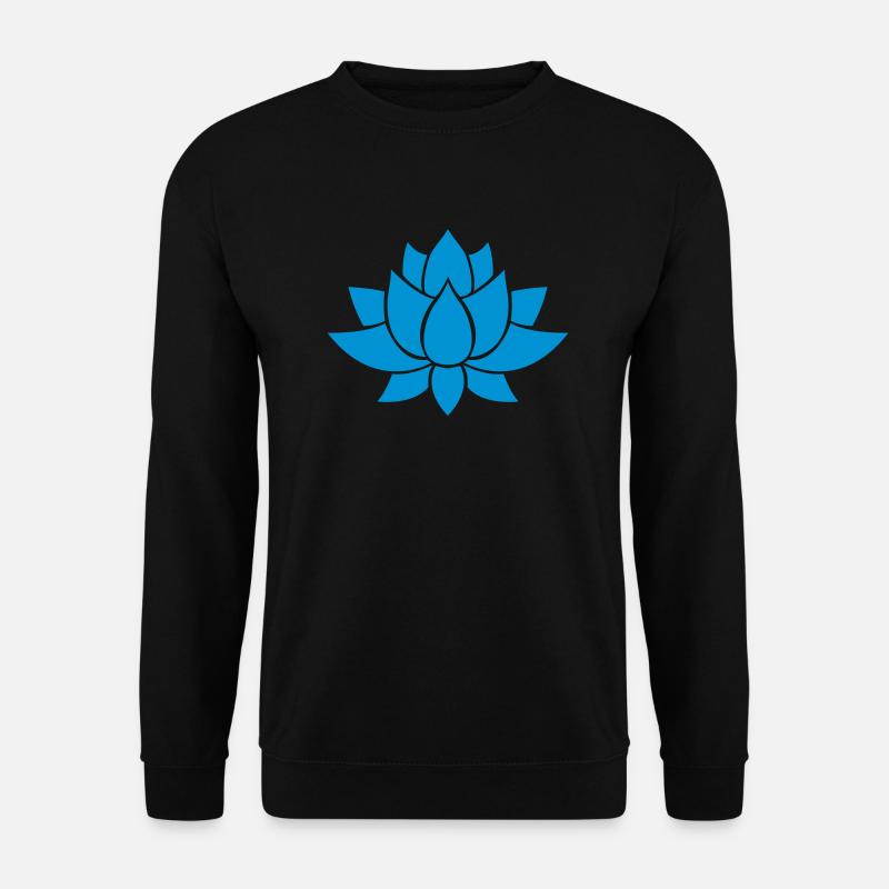 Lotus - Unisex Pullover - Schwarz