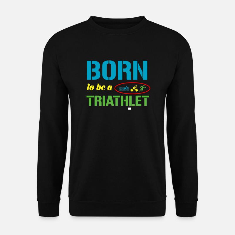 Triathlon - Unisex Pullover - Schwarz