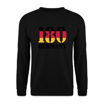180 Germany - Unisex Pullover - Schwarz - Vorne - Alina (178cm) & Michal (187cm)