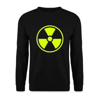 Radioactive / radioactive - Unisex Sweatshirt - black - Front - Alina (178cm) & Michal (187cm)