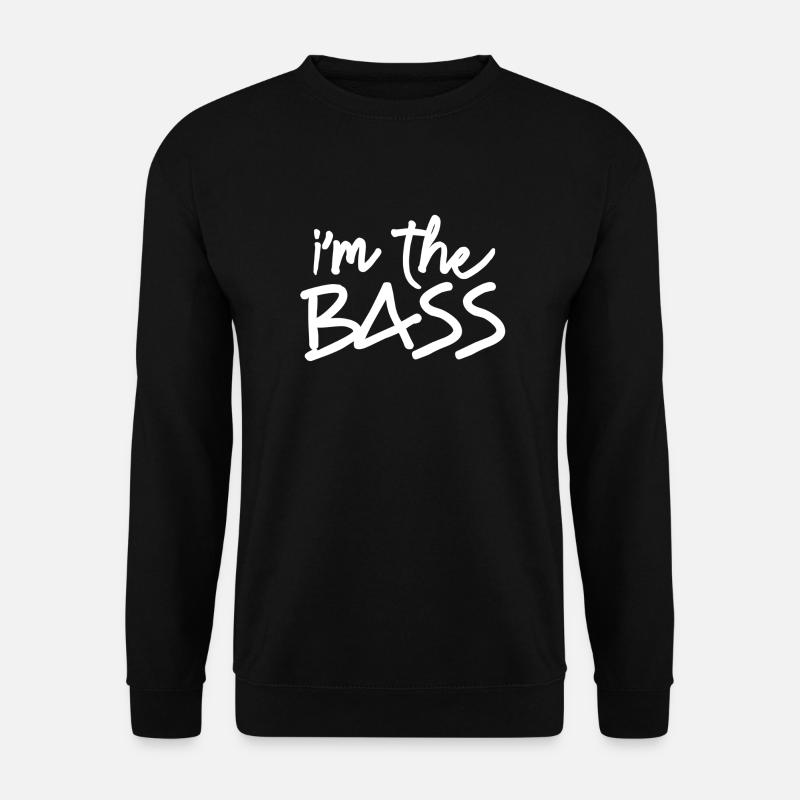 im the bass - Unisex Pullover - Schwarz