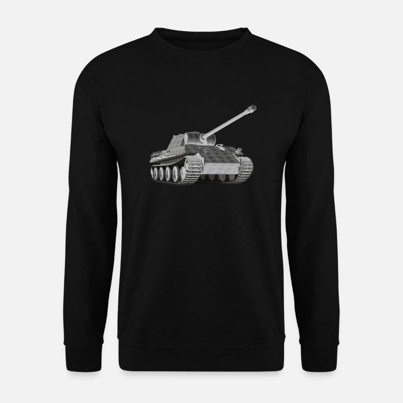 PANTHER PANZER - Unisex Pullover - Schwarz