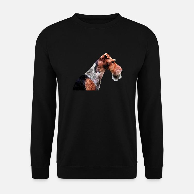 Fox terrier 2 - Unisex Sweatshirt - black