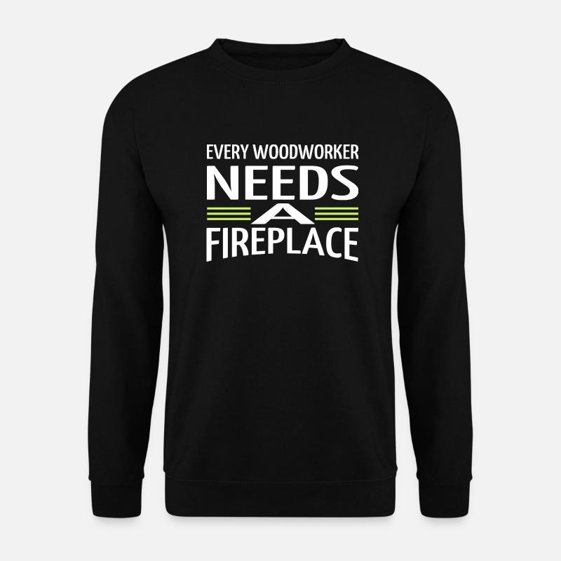 chainsaw carpenter - Unisex Sweatshirt - black