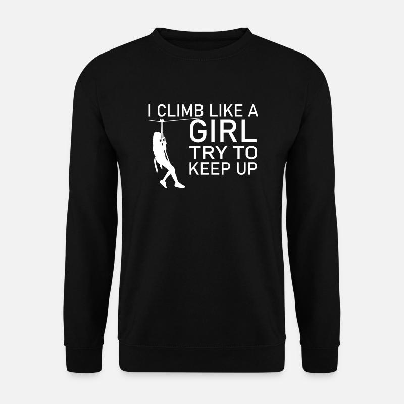 climbing - Unisex Sweatshirt - black