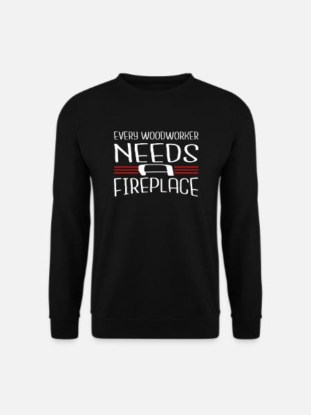 Carpenter Quotes Tshirts Jokes - Unisex Sweatshirt - black
