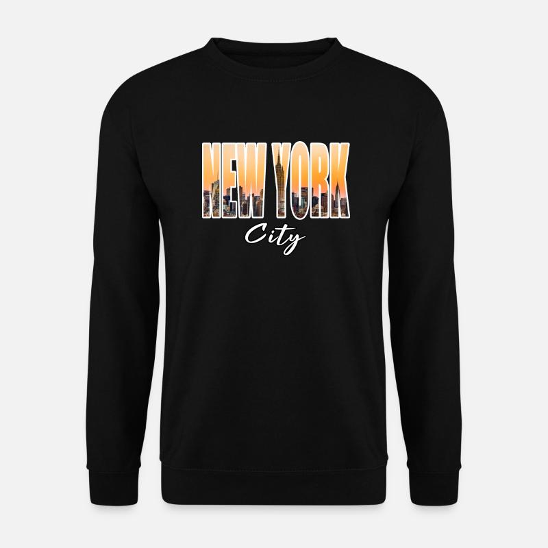 new york city - Unisex Pullover - Schwarz