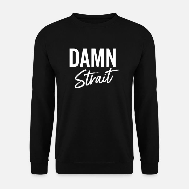 Verdammte Meerenge - Unisex Pullover - Schwarz