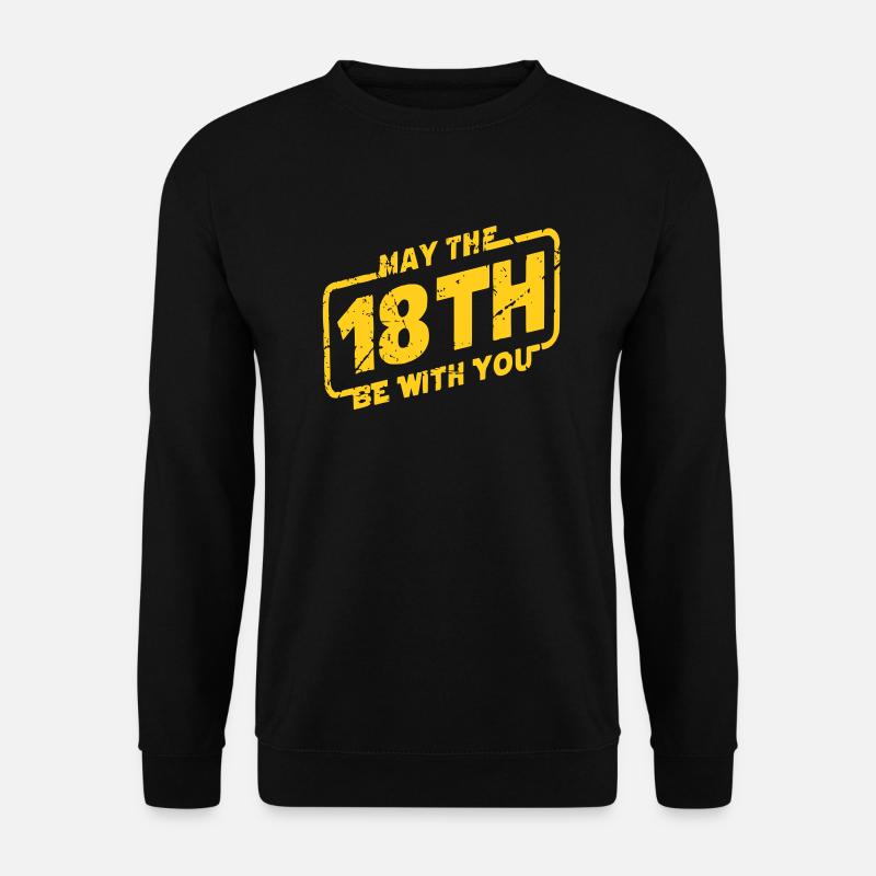 18 JAHRE - Unisex Pullover - Schwarz