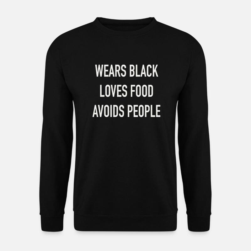 Porte du noir - Sweat-shirt Unisexe - noir
