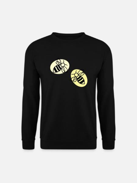 Bees - Unisex Sweatshirt - black
