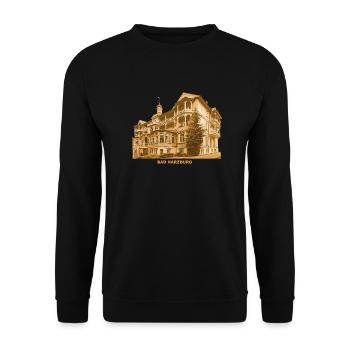 Bad Harzburg Heilbad Harz Goslar Basse-Saxe - Sweat-shirt Unisexe - noir - Devant - Alina (178cm) & Michal (187cm)