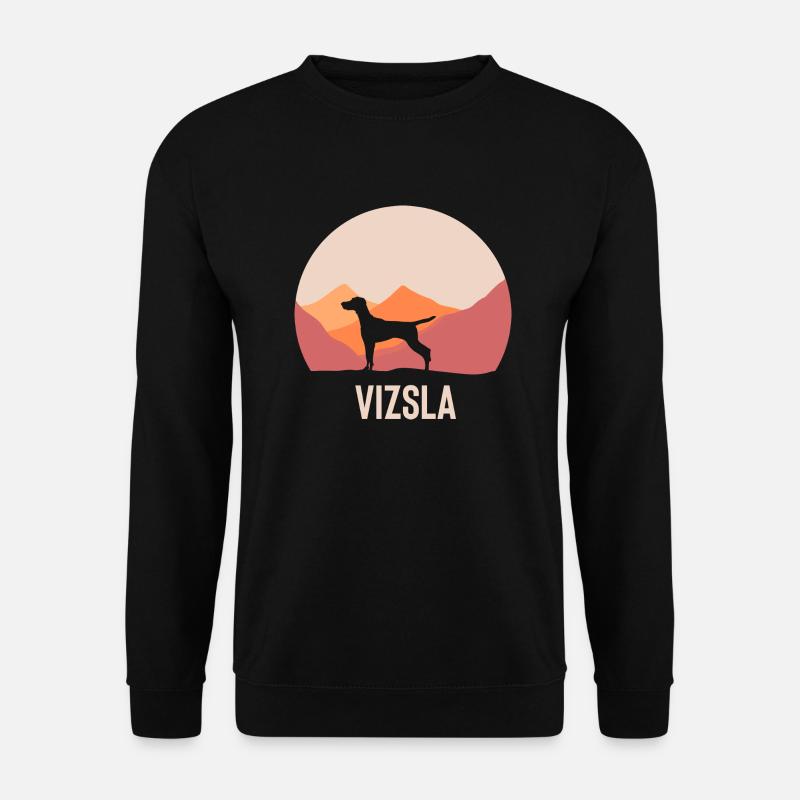 Vizsla - Unisex Pullover - Schwarz