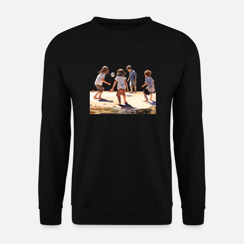 Children develop social skills - Unisex Sweatshirt - black