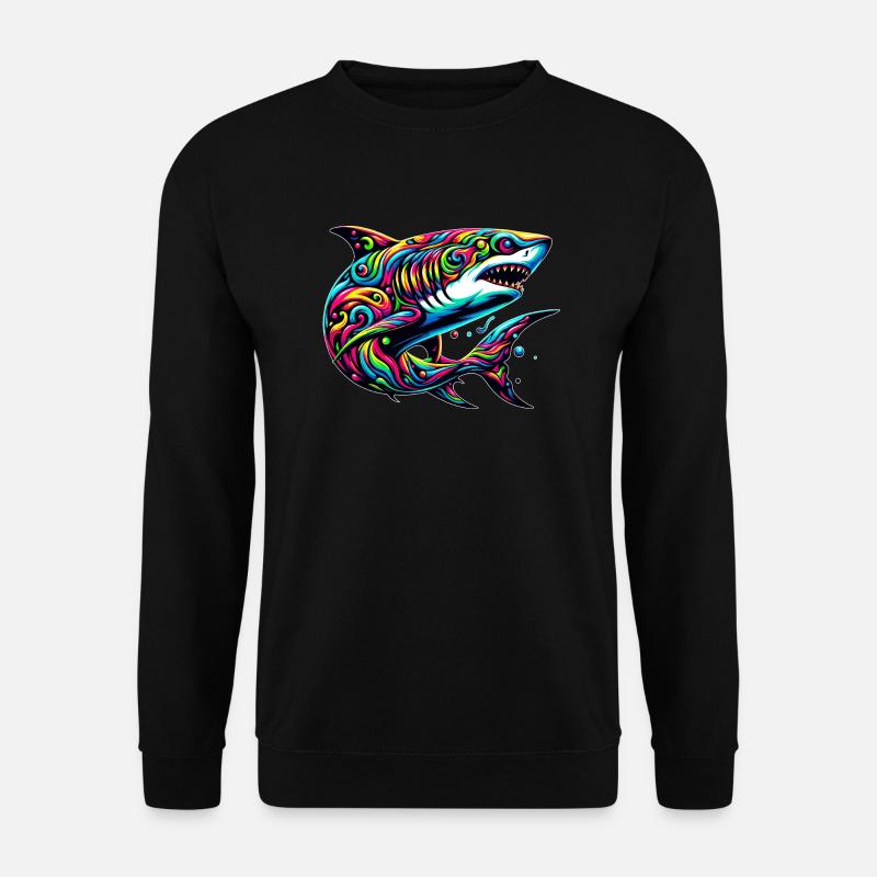Hai - Unisex Pullover - Schwarz