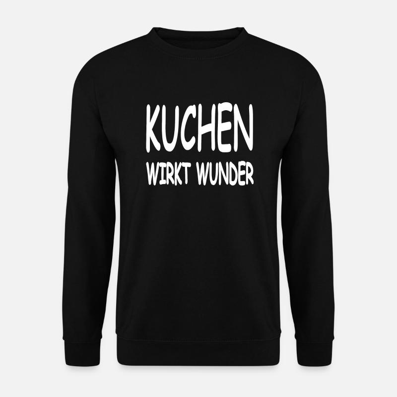 Kuchen - Unisex Pullover - Schwarz