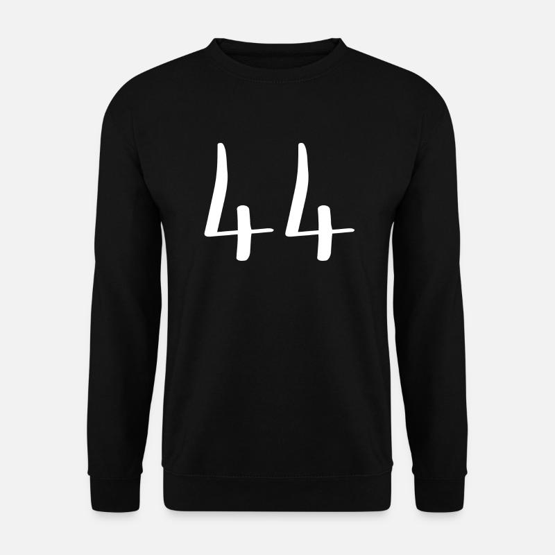 44 - Unisex Pullover - Schwarz