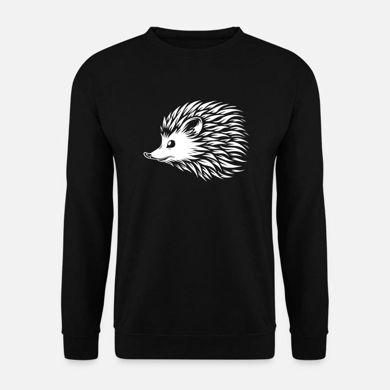 Hedgehog - Unisex Sweatshirt - black