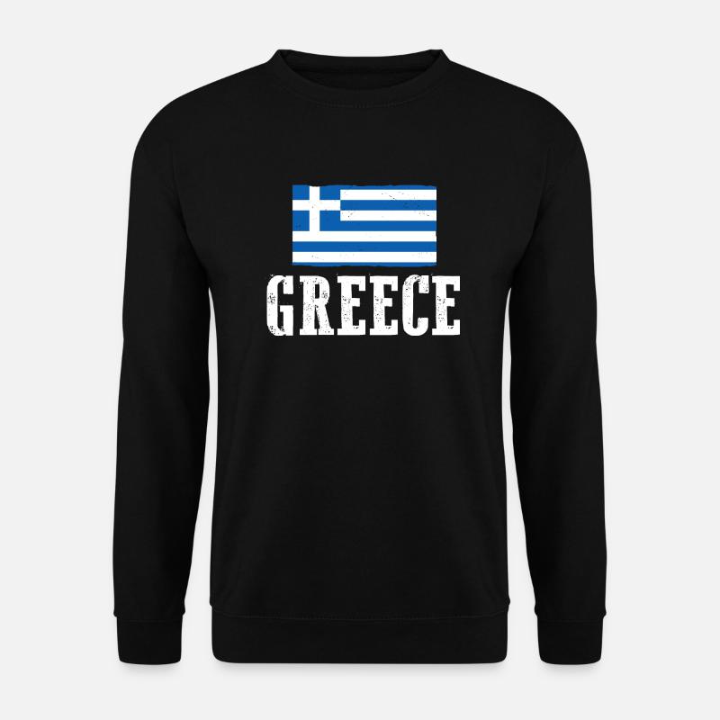 Grecs Grèce - Sweat-shirt Unisexe - noir
