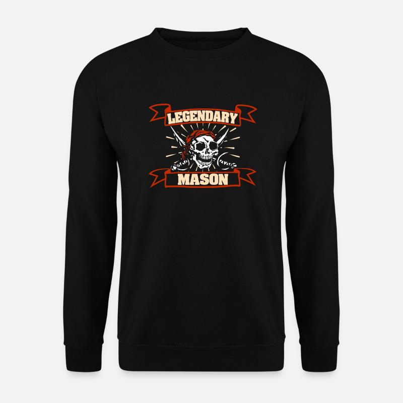 Mason as a given name - Unisex Sweatshirt - black