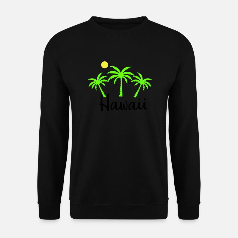 hawaii - Unisex Pullover - Schwarz