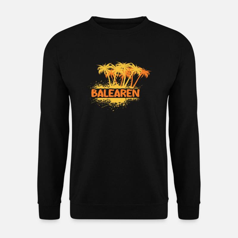 Balearen - Unisex Pullover - Schwarz